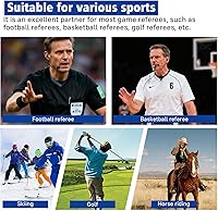 Vista 6 de V6 V4 - Auriculares de comunicación de árbitro de fútbol, con cable de 0.138 pulgadas, repuesto para auriculares Ejeas-v6 Pro, auricular FBIM