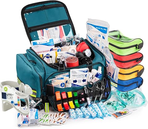 Scherber Fully-Stocked First Responder Professional Advanced EMT/EMS Trauma Kit