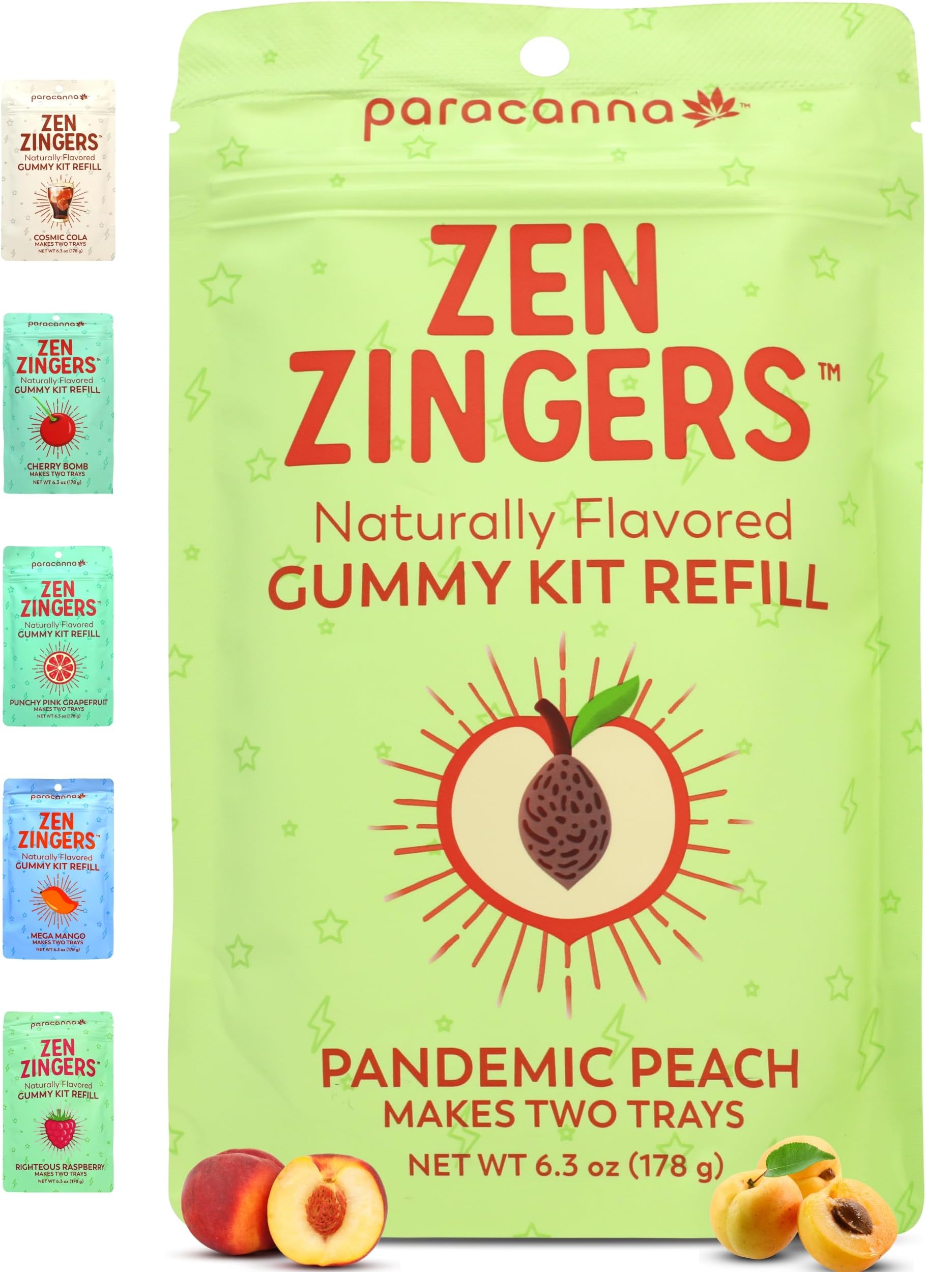 Paracanna Zen Zingers Gummy Making Kit Gummy Candy DIY