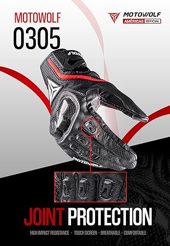 Miniatura 6 de MDL0305 - Guantes de motocicleta para hombres y mujeres, con pantalla táctil, transpirables, para BMX, ATV, MTB, carreras de carretera, ciclismo,