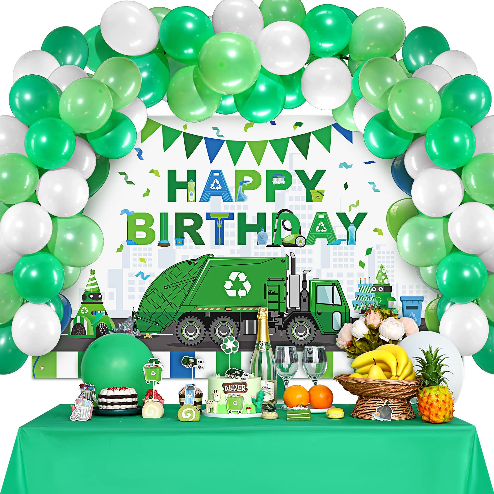 Buy 44 Pcs Garbage Truck Birthday Decorations Garbage Truck Birthday Buy 44 Pcs Garbage Truck Birthday Decorations Garbage Truck Birthday