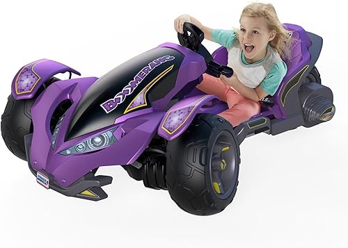 Miniatura 3 de Power Wheels Boomerang, morado