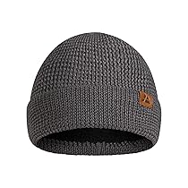 DANISH ENDURANCE Cappello Uomo Lana Merino e Fodera Pile, Berretto in Maglia, Taglia Unica Adulto, Beanie Invernale, per Sci e Sport