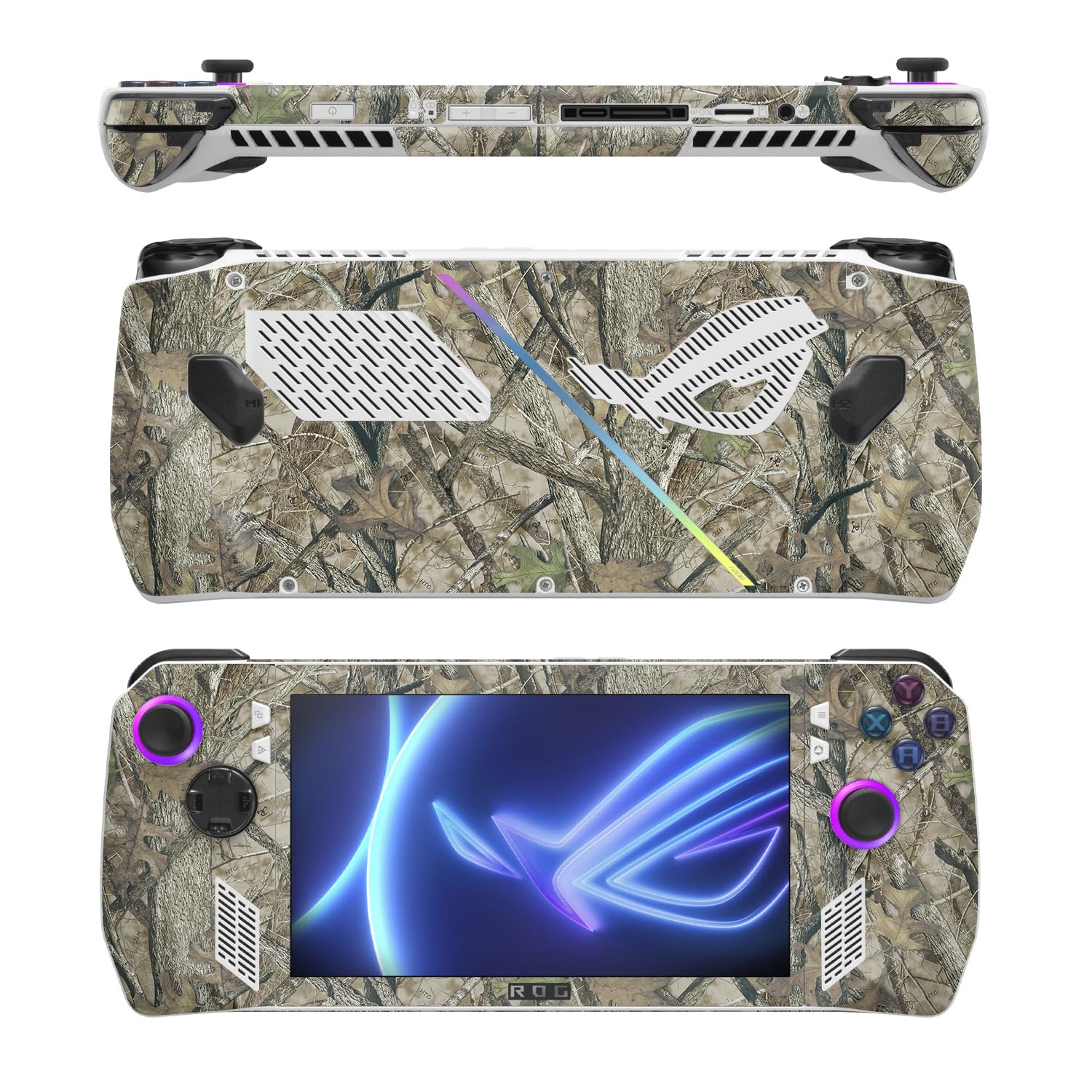 MightySkins Skin Compatible with Asus ROG Ally - HTC Fall | Protective, Durable, and Unique Vinyl Decal wrap Cover | Easy to Apply, Remove, and Change Styles