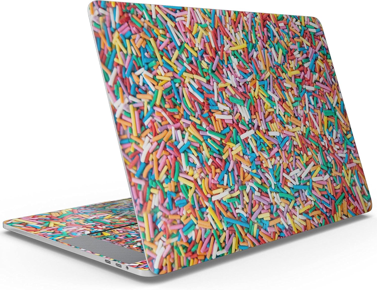 DesignSkinz - Colorful Candy Sprinkles - Full-Body Wrap Protective Decal Skin Kit Compatible with MacBook 13" Pro M1 (A2338)