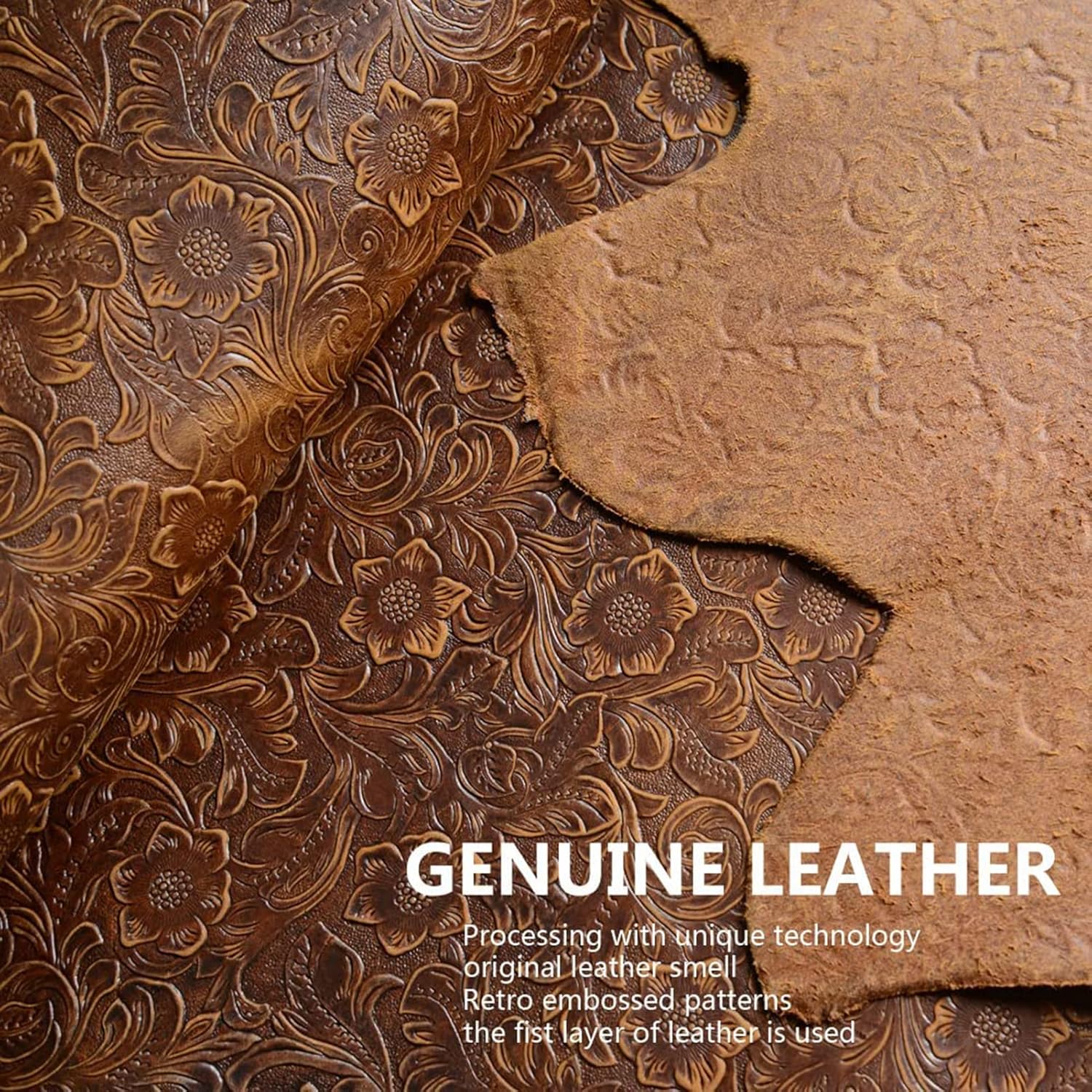 Gexmil Case for New Ipad Pro 12.9 Inch 2022/2021 inch (6th/5th Gen),Genuine Leather Ipad Pro 12.9 Cover(2020/2018),Made from Real Leather Cowhide (Pattern-Brown) - Image 6