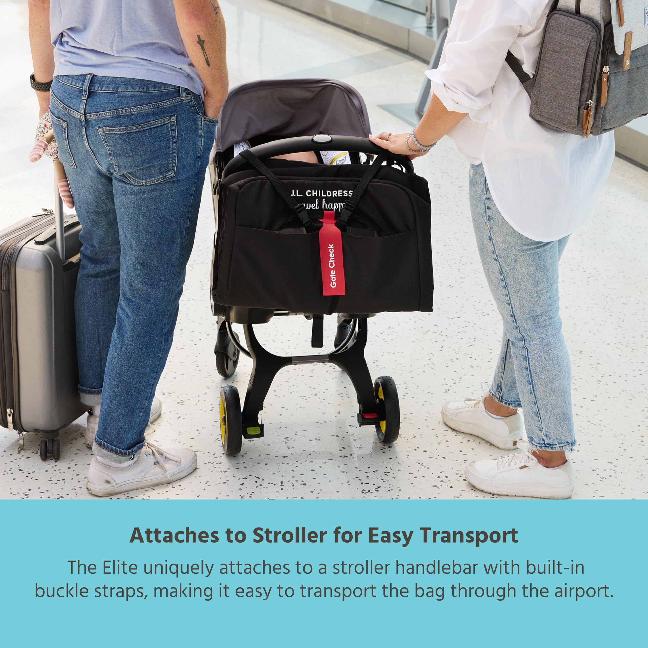 Amazon.com: J.L. Childress Padded Bag for Doona & Evenflo Shyft