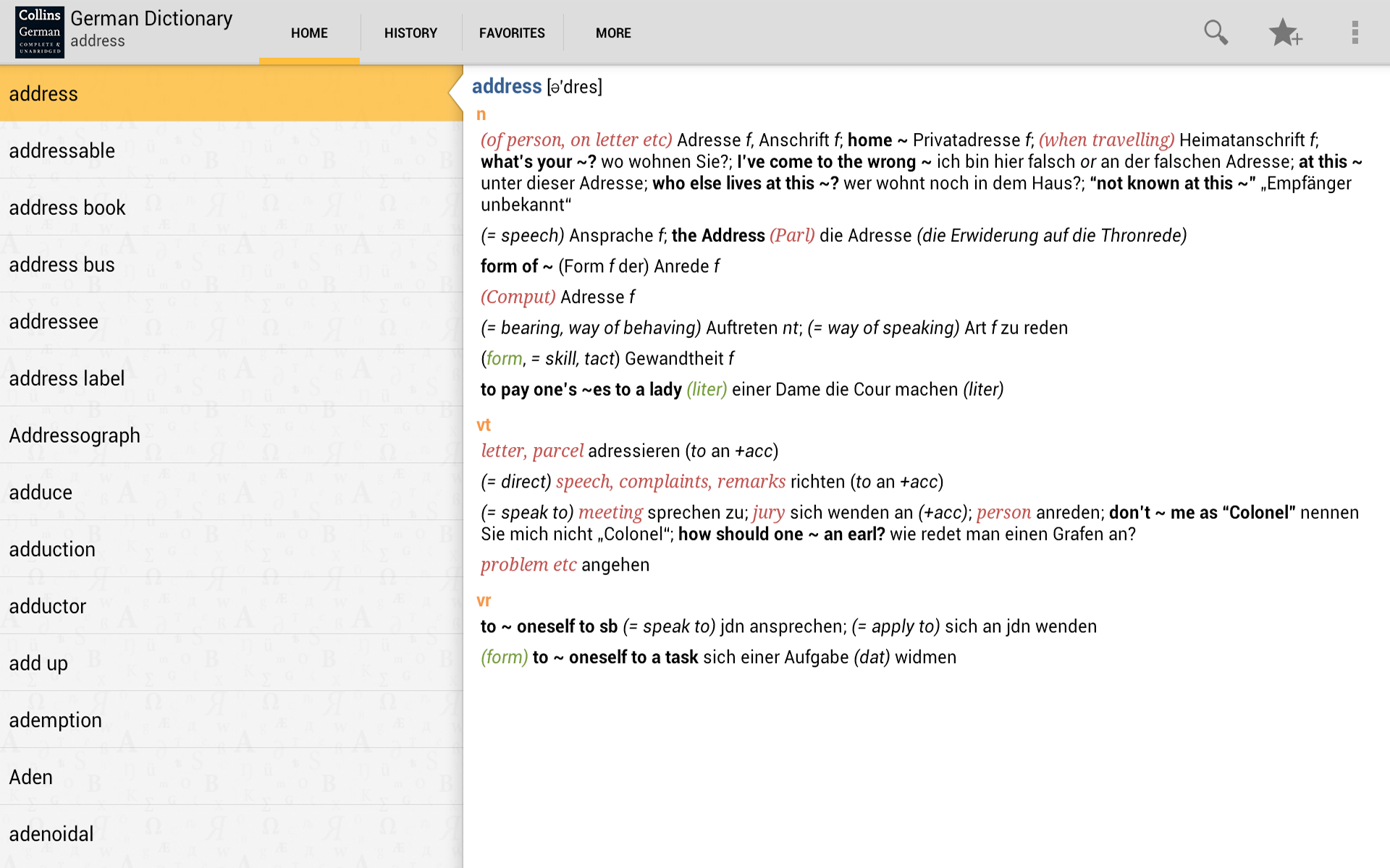 Collins German Dictionary Complete and