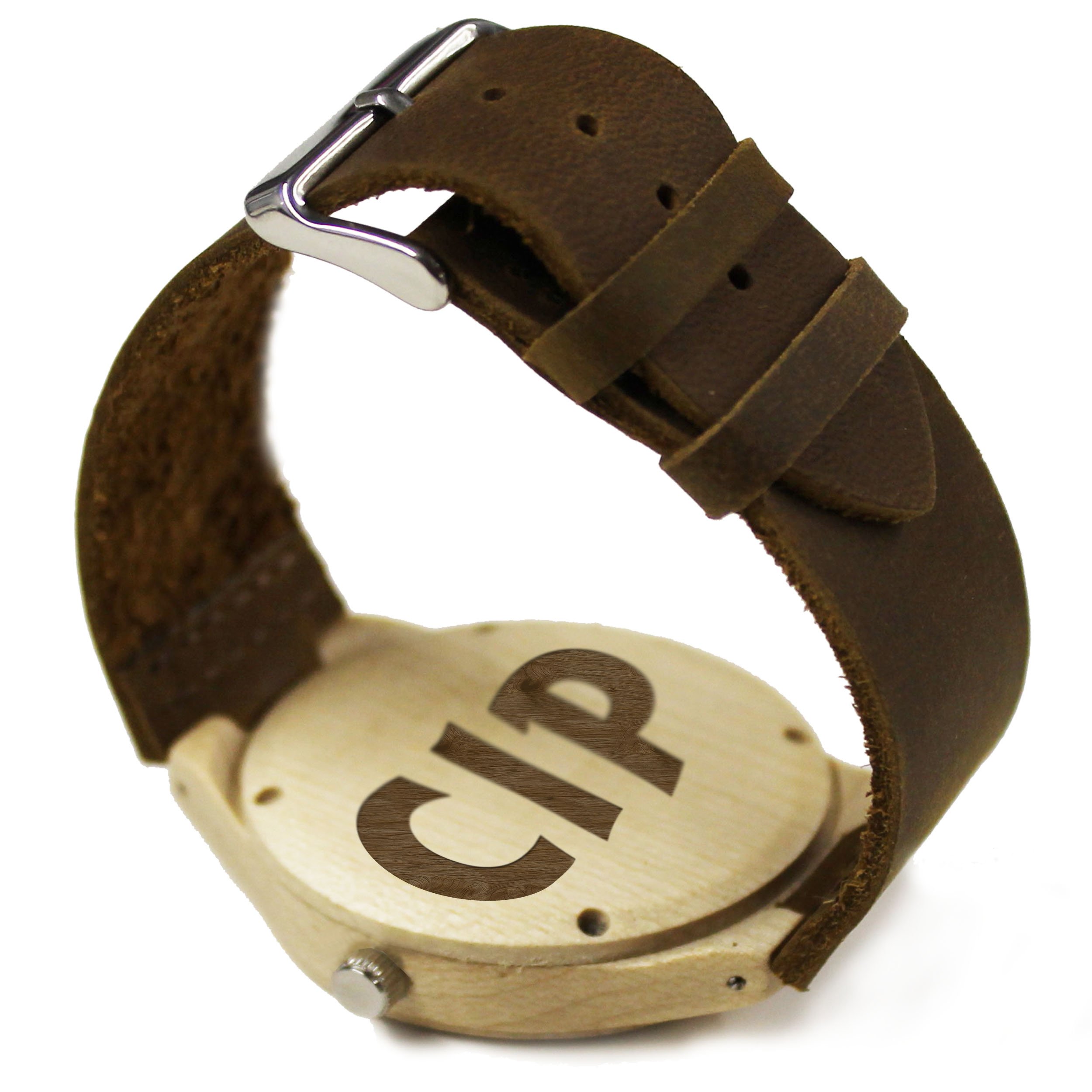 My Personal MemoriesEngraved Wooden Watch - Personalized Bamboo Wood Watches For Men - Custom Monogrammed For Free!