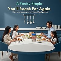 Vista 7 de Golden Crown - Mezcla multigrano 6 en 1 con arroz negro, arroz integral rojo y germinado, cebada morada, calidad premium y libre de OGM, perfecta