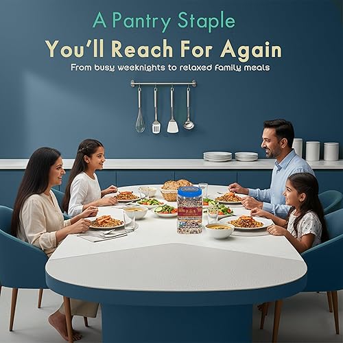 Miniatura 7 de Golden Crown - Mezcla multigrano 6 en 1 con arroz negro, arroz integral rojo y germinado, cebada morada, calidad premium y libre de OGM, perfecta