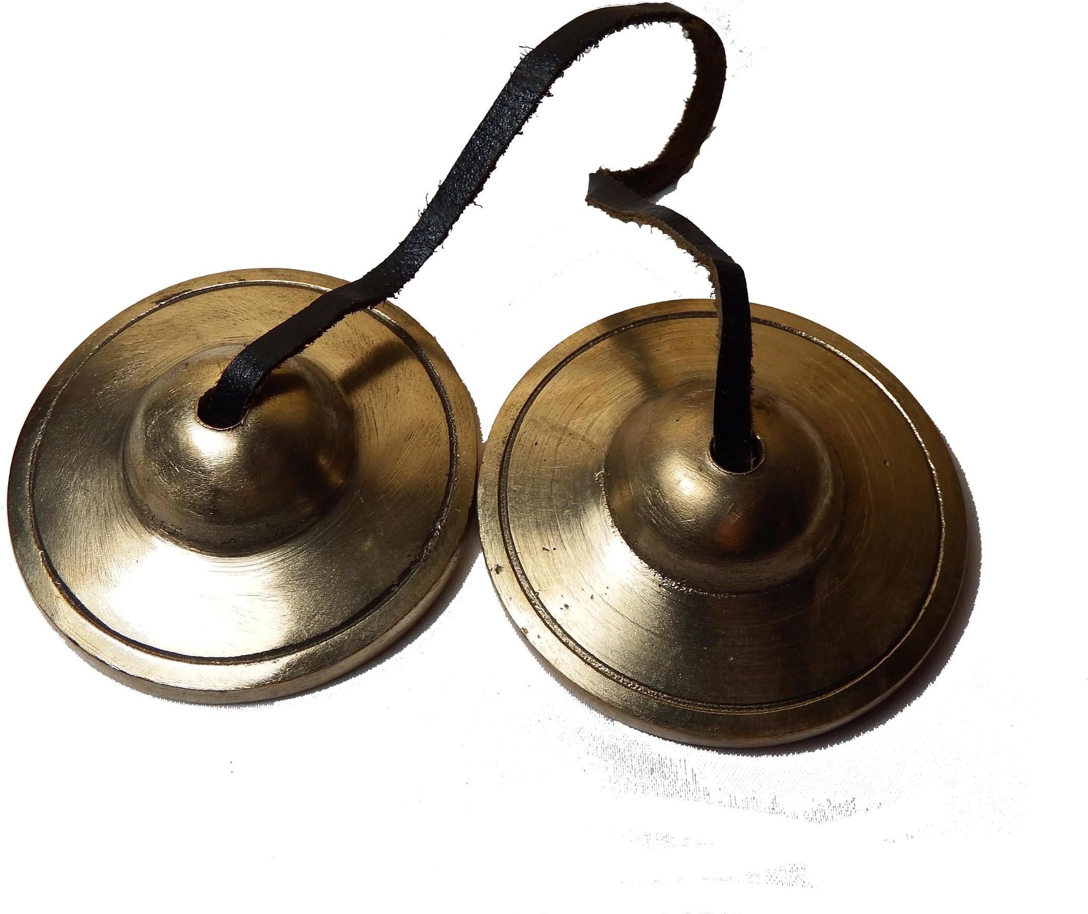 Plain Tibetan Hand Tuned Tingsha Cymbals