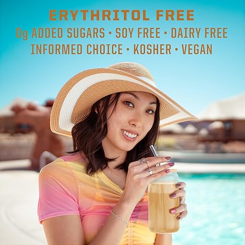 Miniatura 5 de Sunwarrior Paquetes de electrolitos en polvo de hidratación en polvo B12 saúco  Jugoso sabor piña 18 paquetes de 4.44 oz bolsa  Vegano y a base de