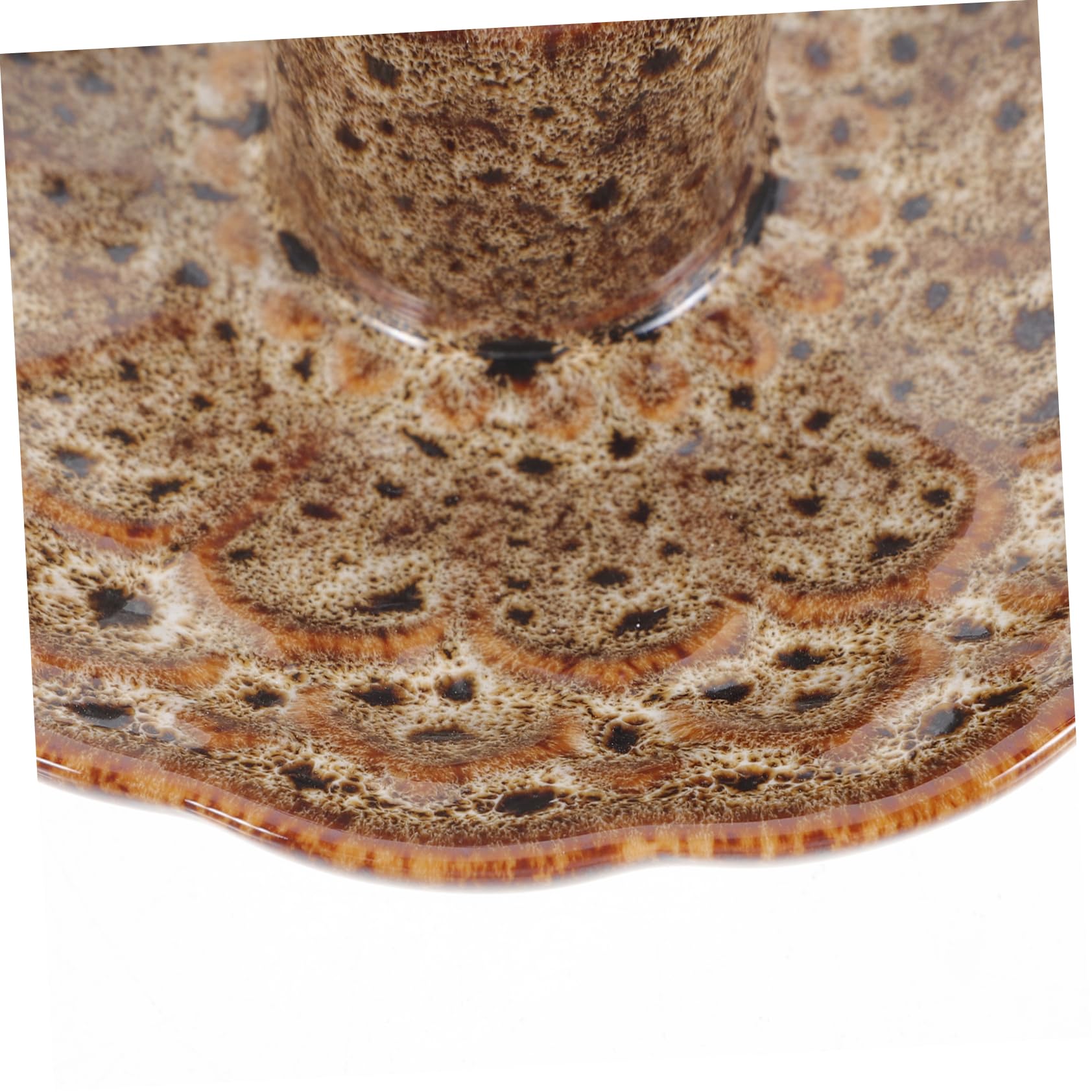 GLEAVI 4 Stück Räucherstäbchen Halter aus Holz und Keramik Eleganter Incense Burner für Meditation und Yoga Stilvolles Desktop Perfektes für Spirituelle Anlässe und Zuhause