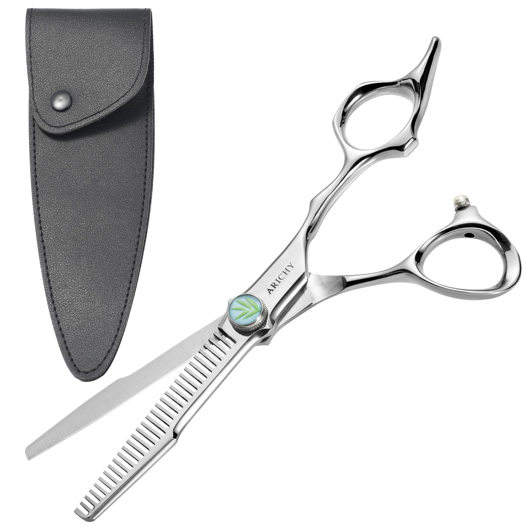 SHUNSRSW Professional 6.7" Thinning Scissors with Extremely Sharp Blades.Thinning Scissors are made of 440C steel - Image 4