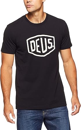 Amazon Co Jp Deus Ex Machina Deus Ex Machina デウスエクスマキナ Tシャツ Shield Tee Black Dmwe 服 ファッション小物 Amazon Co Jp Deus Ex Machina Deus Ex Machina デウスエクスマキナ Tシャツ Shield Tee Black Dmwe 服 ファッション小物