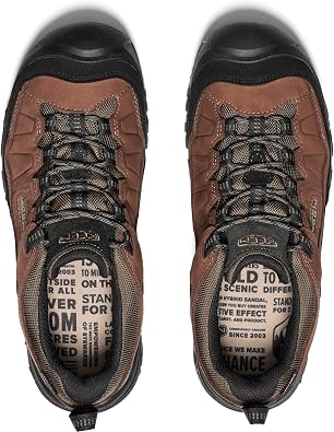 KEEN Men's Targhee 4 Low Height Durable Comfortable Waterproof Hiking Shoes