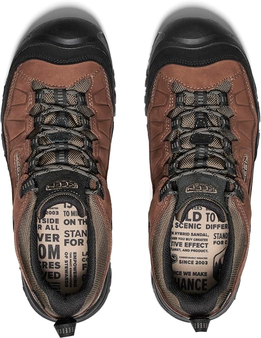 KEEN Men's Targhee 4 Low Height Durable Comfortable Waterproof Hiking Shoes