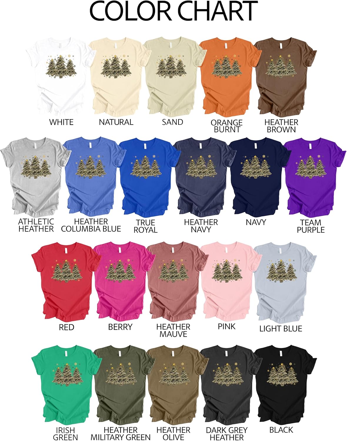 Christmas Sweatshirts for Women, Cute Christmas Crewneck Sweatshirt, Retro Santa & Christmas Tree Sweaters for Women - Image 8