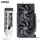 MSI GeForce RTX 5050 8G Jeu OC Carte graphique - RTX 5050 GPU, 8GB GDDR6 (20Gbps/128-bit), PCIe 5.0 - Jumeau FROZR 10 (2 x STORMFORCE Ventilateur) - HDMI 2.1b, DisplayPort 2.1b