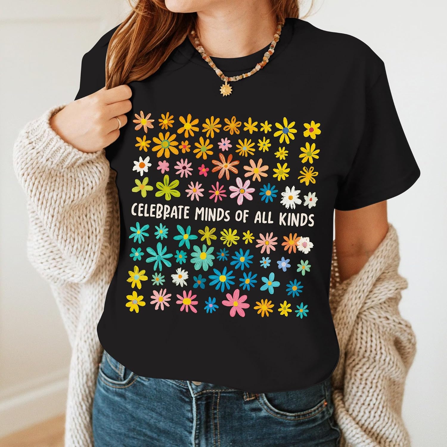 Autism Awareness Teacher Shirt - 'TWAS The Tism M'lord Tshirt for Women - ADHD Shirts for Autism - Image 8