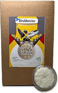 Bird Barrier OptiCA Gel (20 Pack Kit) · Get Rid of Birds: Pigeons, Woodpeckers, Gulls, Crows, Starlings, Mud Swallows on ledges, Signs, Balconies, Soffits, Beams, skylights, Signs, Roofs, HVAC, etc.