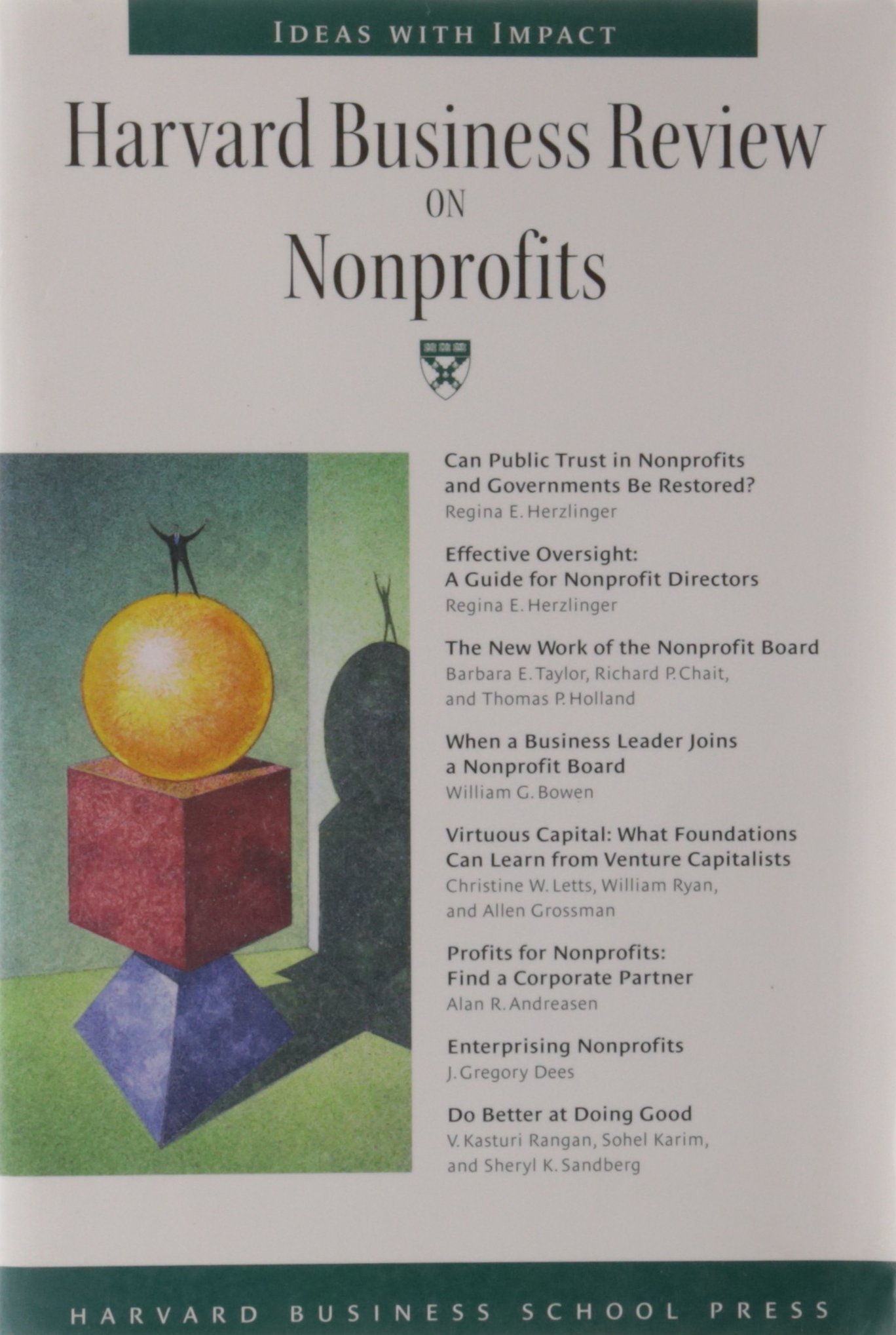 Buy Harvard Business Review on Nonprofits — BookShops.in