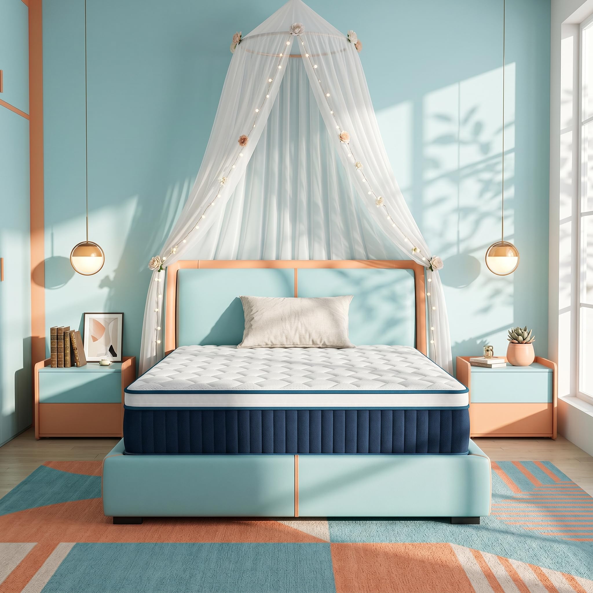 inight Twin Mattress 12 Inch Hybrid