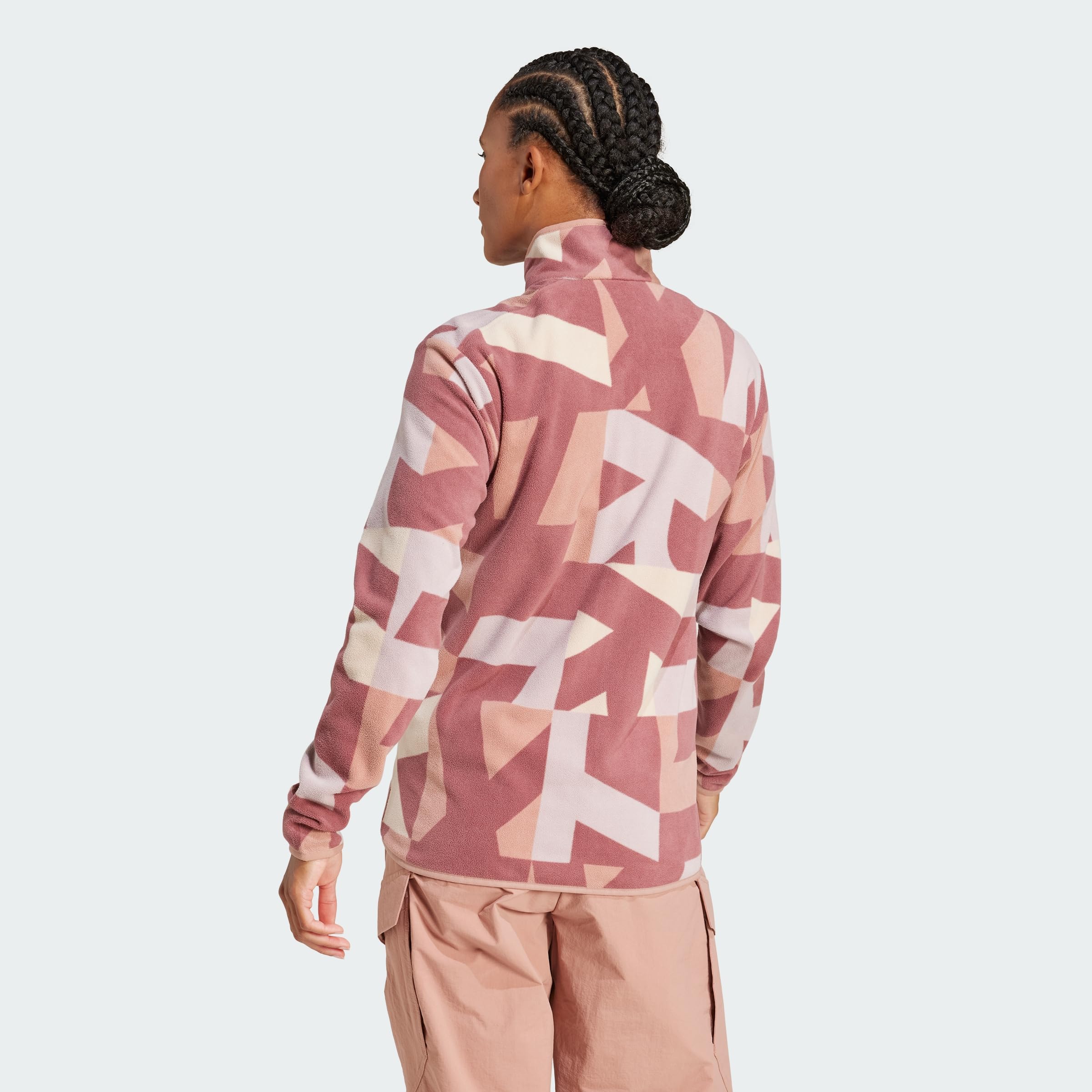 adidas Women's Terrex Multi Printed Full-Zip Fleecejacke