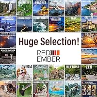 Vista 15 de RED EMBER Astronomy 2026 Wall Calendar 12 Month 12" x 24" Open Thick & Sturdy Paper Giftable Calendar 2026