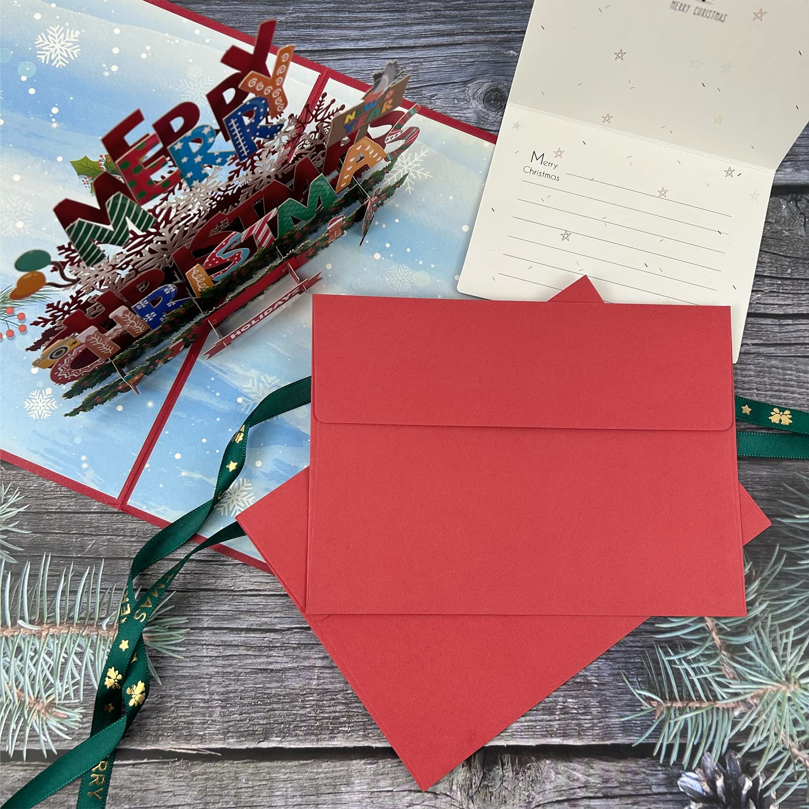 Snapklik.com : YINUOYOUJIA 50 Packs Of A7 Envelopes For Invitation, 5x7 ...