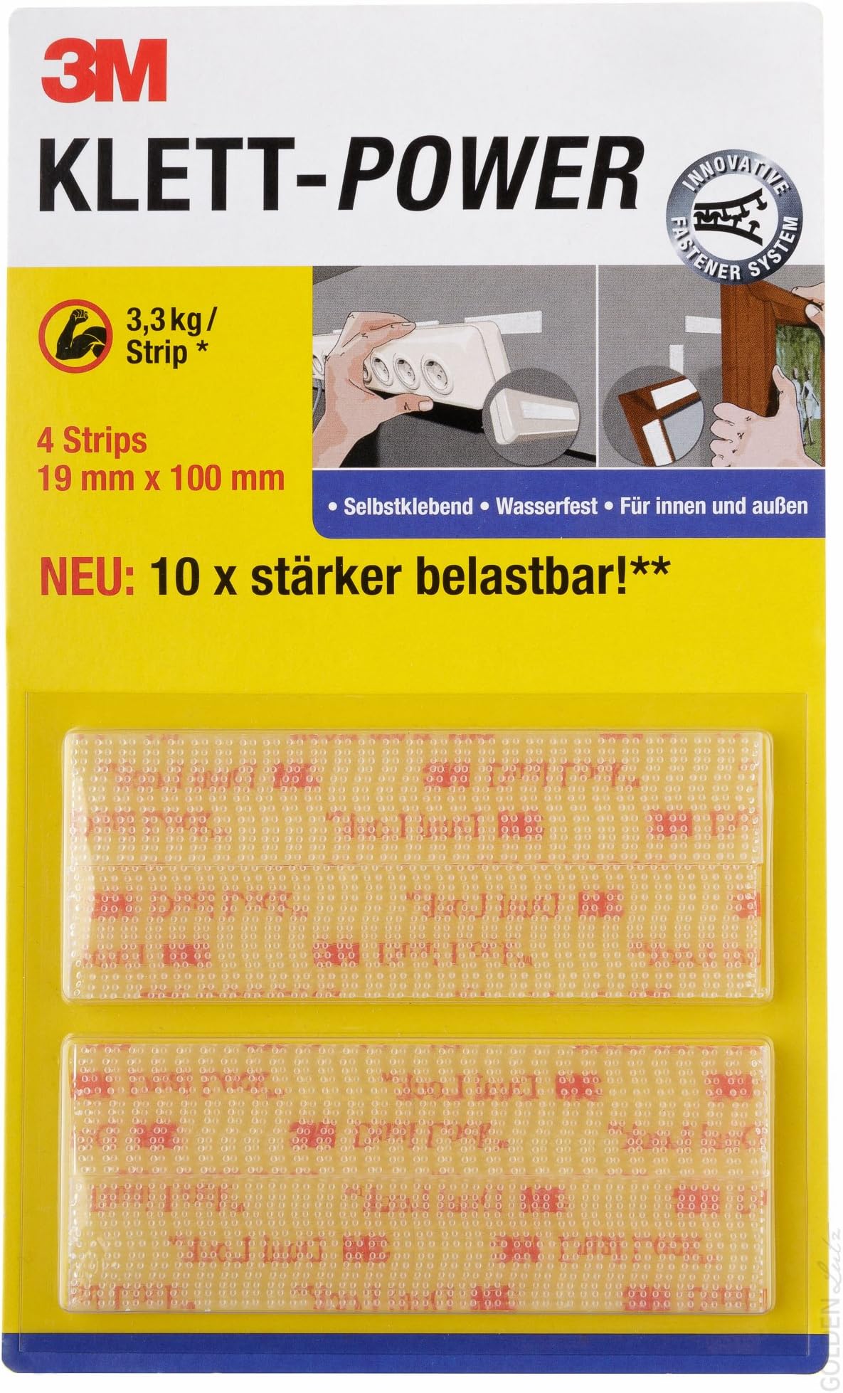 3 M Dual Lock (TM) – High-tech Pressure Fastening, selbstklebend
