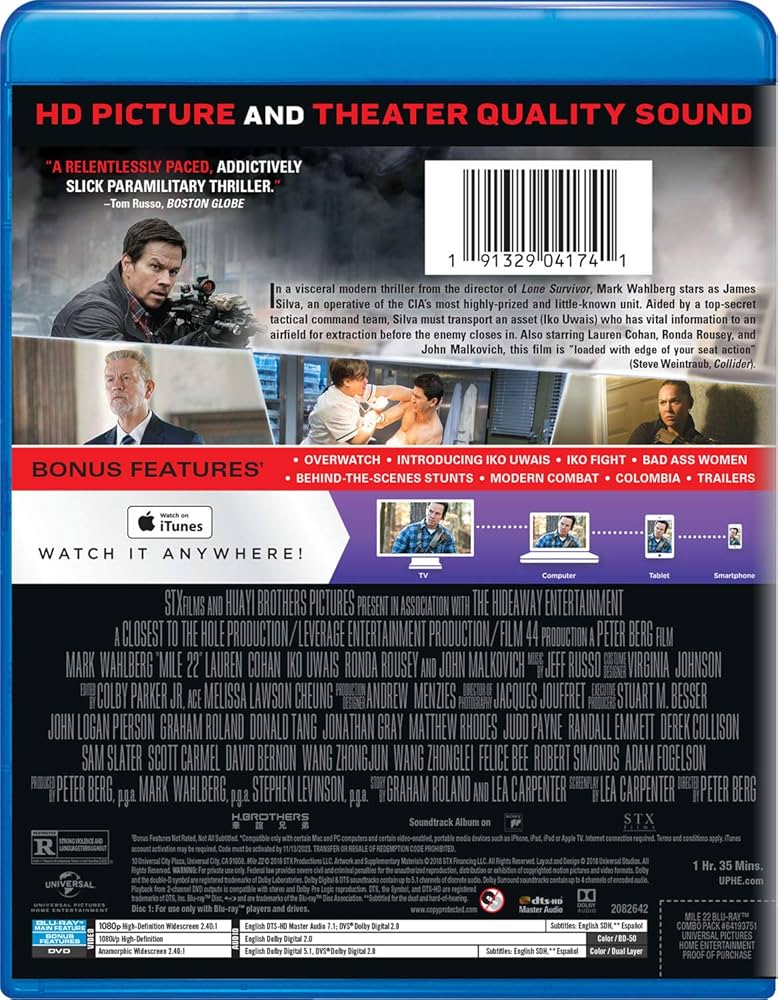 マイル22[Blu-ray] 61GR4tH9TUL.jpg