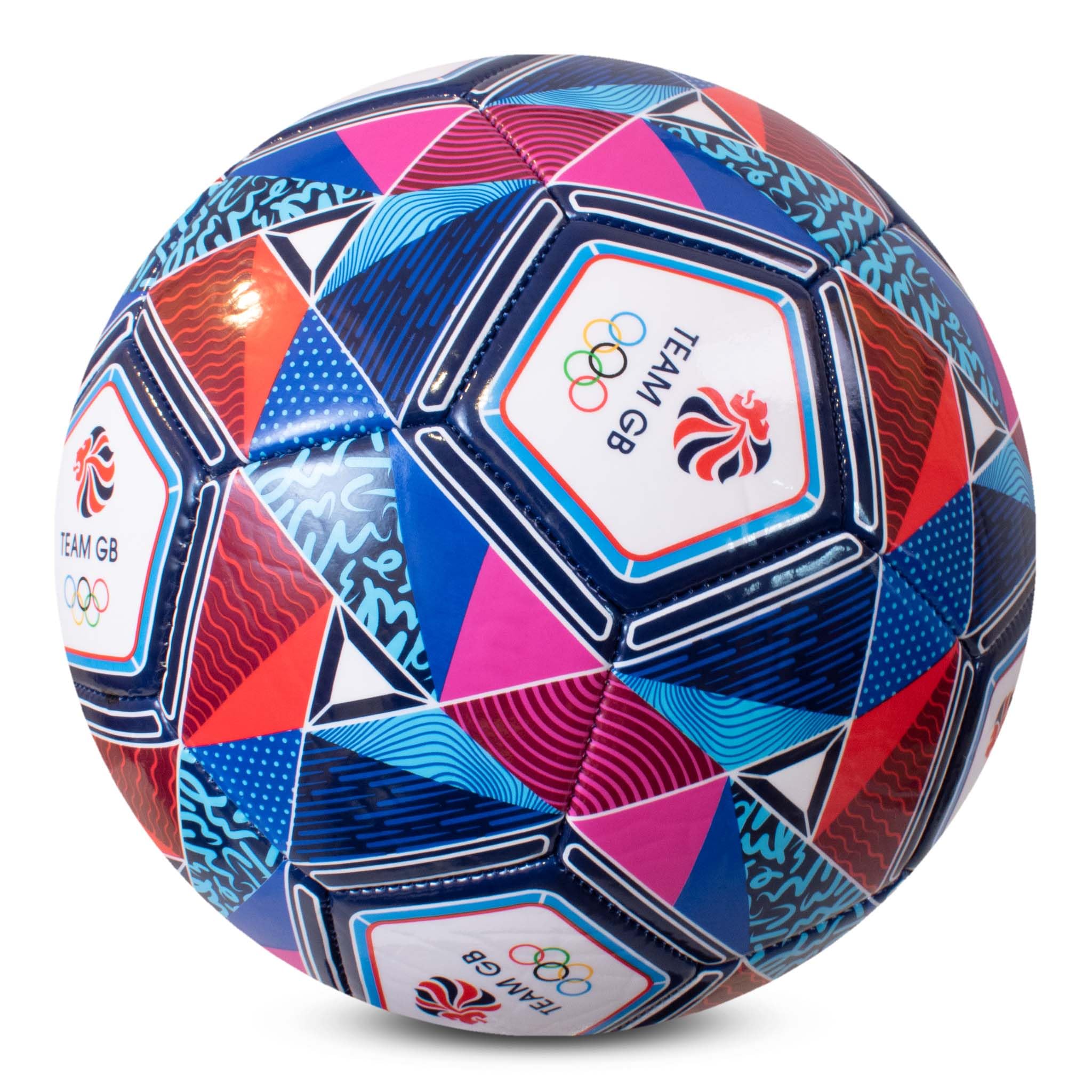 Palloni da calcio in diverse misure e colori su