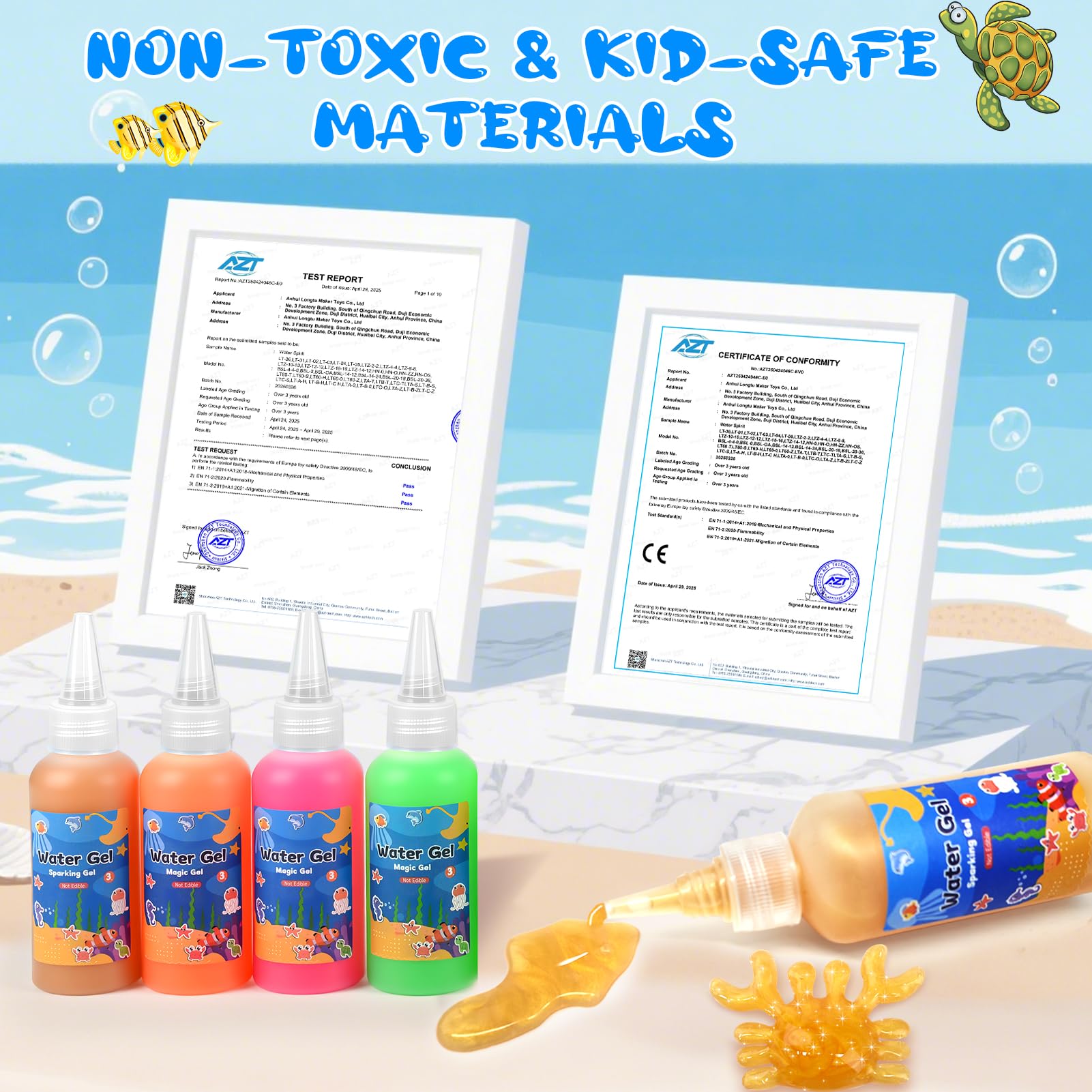Kit De Gel De Agua Teexpert Aqua Fairy Diy Squishy Maker Kid | Cuotas