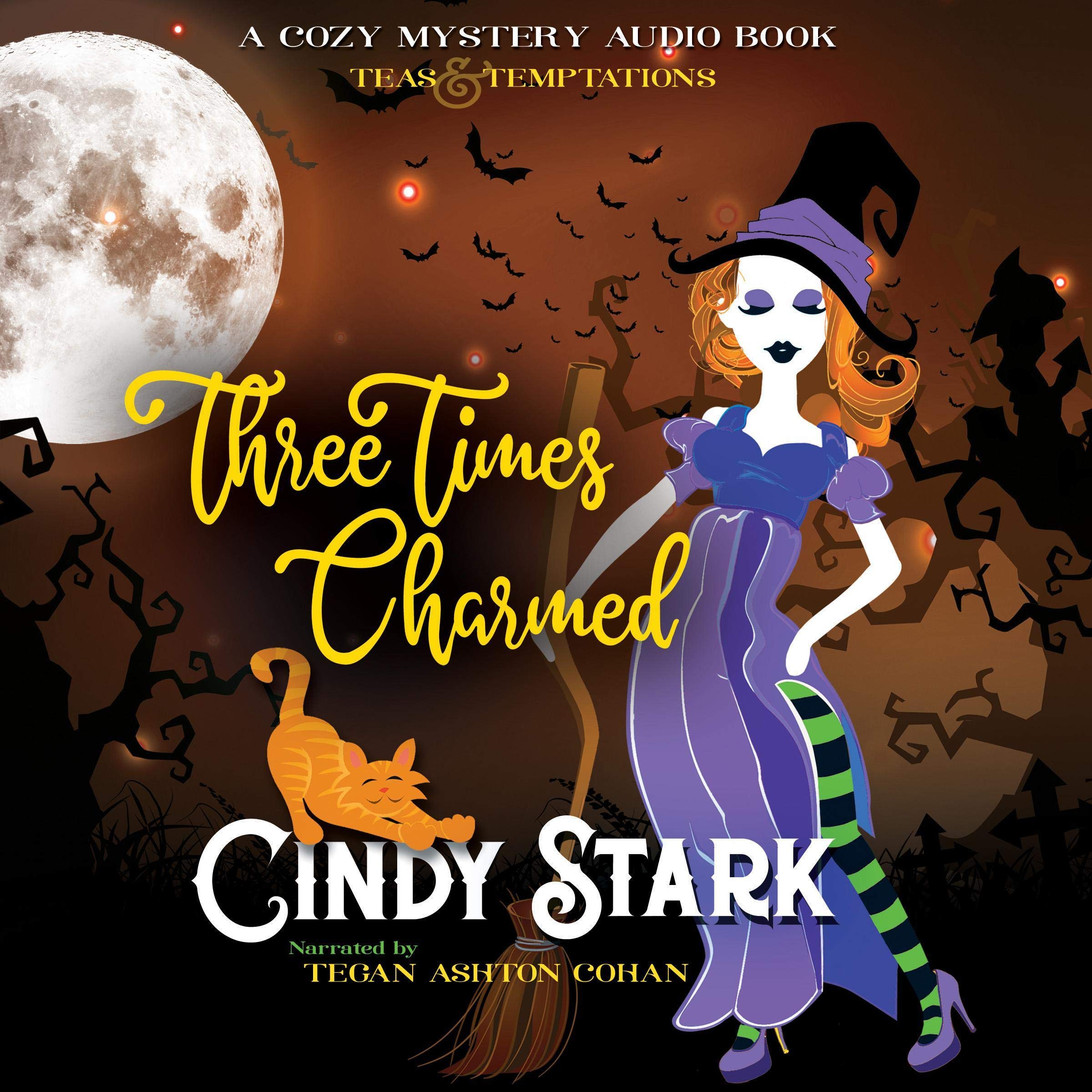 Cover art for Three Times Charmed: A Cozy Mystery Book