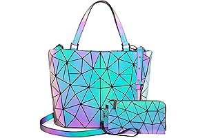 Geometric Luminous Purses and Handbags for Women: Bringing the Future to Fashion