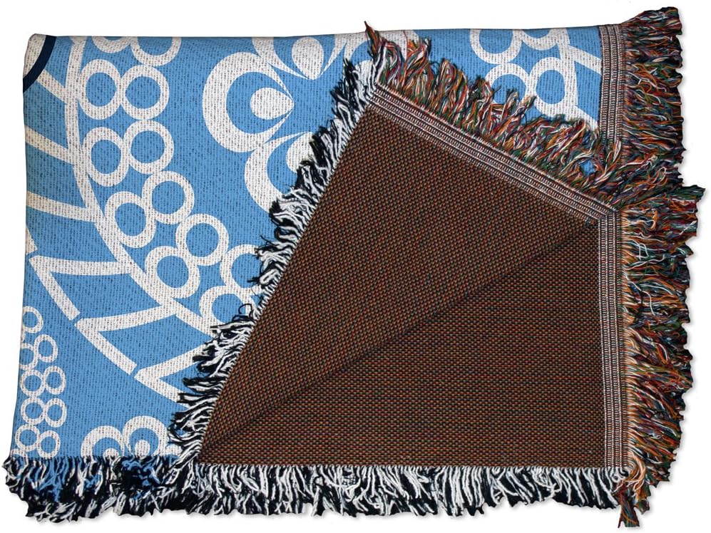 VictoryStore Blanket - Kappa Kappa Gamma Woven Blanket, Paisley Design