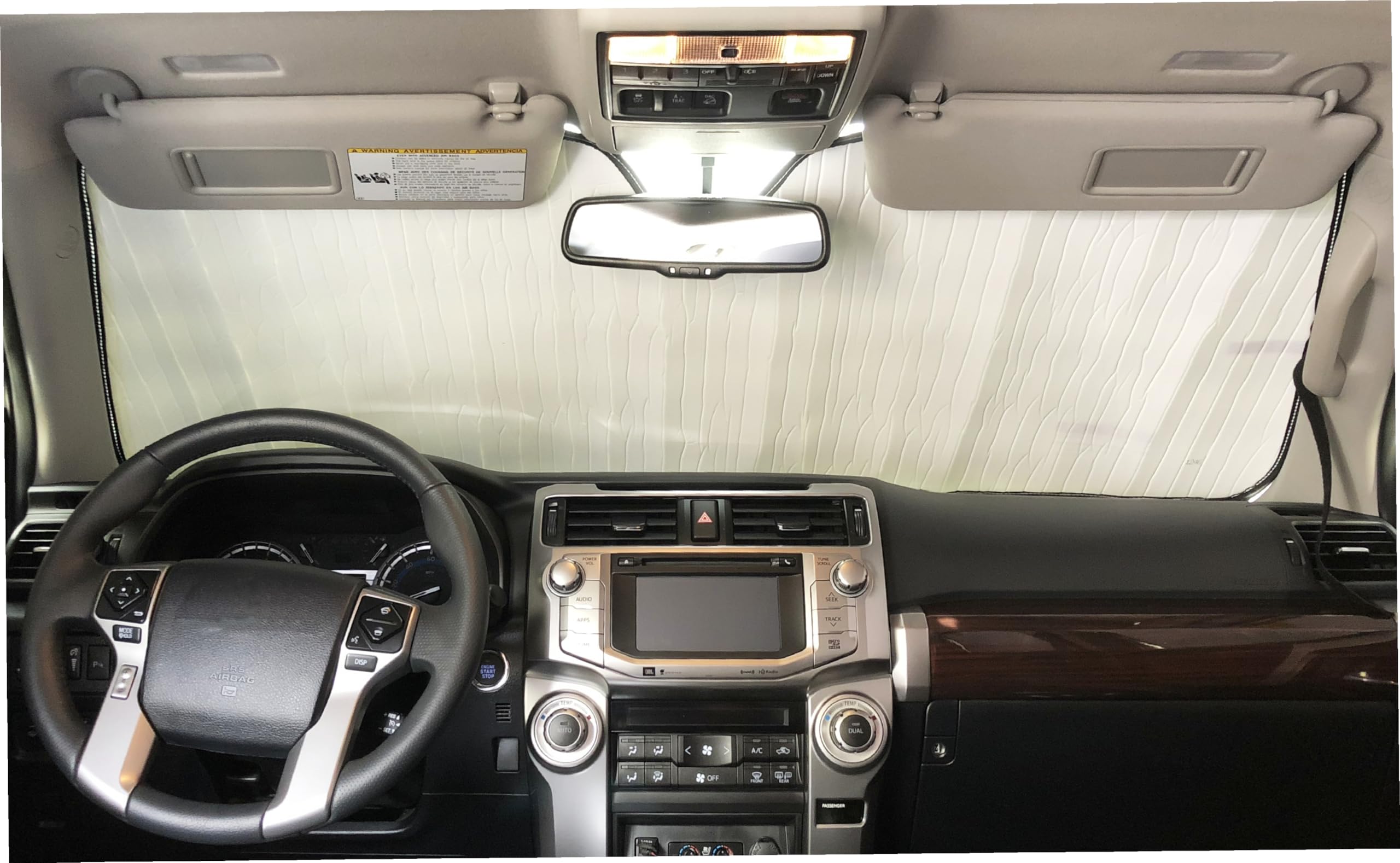 HeatShield, The Original Windshield Sun Shade, Custom-Fit for Mazda CX-5 SUV w/Sensor 2017, 2018, 2019, 2020, 2021, 2022, 2023 Silver Series