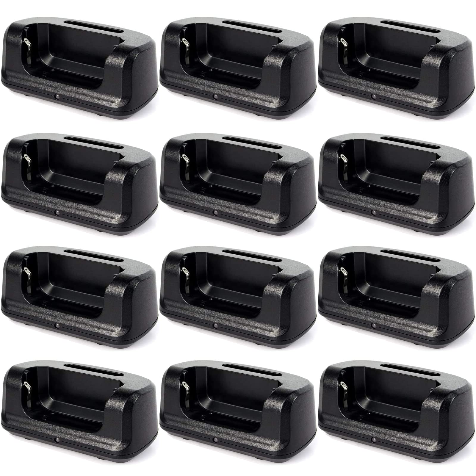12 Pack Charging Base for Retevis RT22 RT22S Walkie Talkies Retevis RT22 Battery Charger Compatible for LT-316 WLN KD-C1 Zastone X6 Zeadio ZS-B1 TIDRADIO TD-M8 RADTEL RT-10 RADIODDITY R1