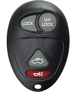 KeylessCanada © 1x New Replacement Keyless Entry Remote Key Fob For Buick Pontiac & Oldsmobile L2C0007T