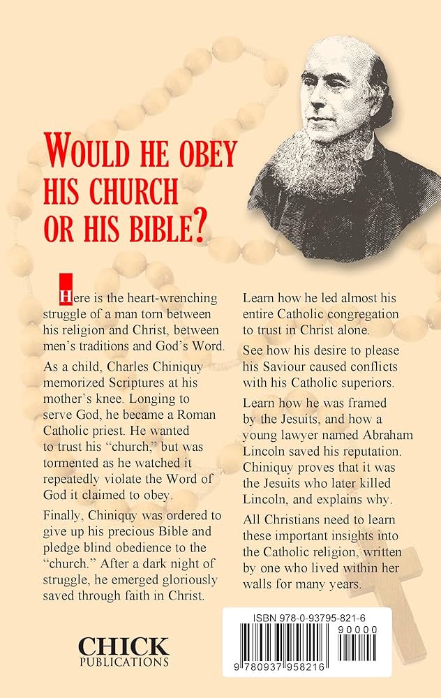 洋書 50years ofChristmasTables 50 Years in the Church of Rome: Chiniguy, Charles