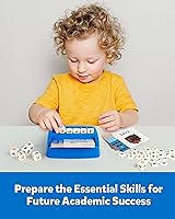 Vista 5 de Coogam Juego de emparejar letras, tarjetas flash de ortografía y lectura del alfabeto, rompecabezas de números y palabras matemáticas Montessori