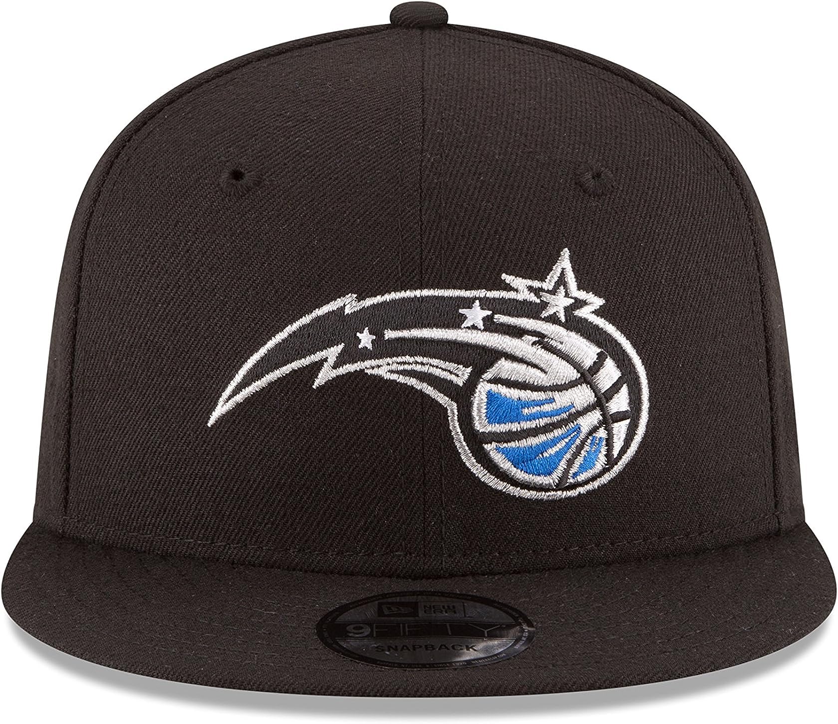 New Era NBA Black 9FIFTY Adjustable Snapback Hat Cap One Size Fits All