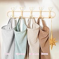 Vista 3 de Funda de lactancia de muselina para lactancia materna del bebé, cubierta de lactancia de privacidad con aro 100% algodón, cubierta de lactancia