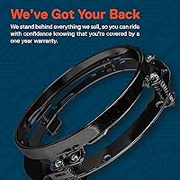 Vista 6 de True Mods - Soporte de montaje de anillo redondo negro de 7 pulgadas para faros delanteros compatible con Harley Davidson Road King Electra Glide