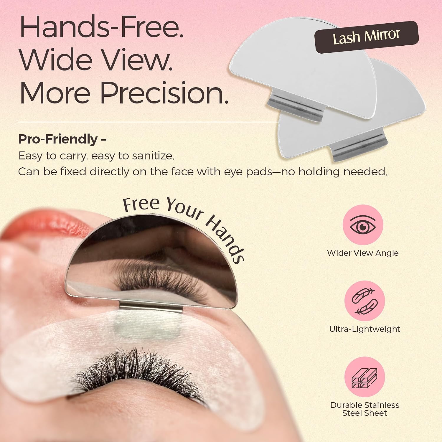 LASHVIEW 253 PCSLash Supplies Kit Lash Essentials Tools Kit Lash Supplies for Perfect Lash Extension & Removal Include Lash Pads/Eyelash Brush/Lash Tape/Glue Rings/Lash Mirror