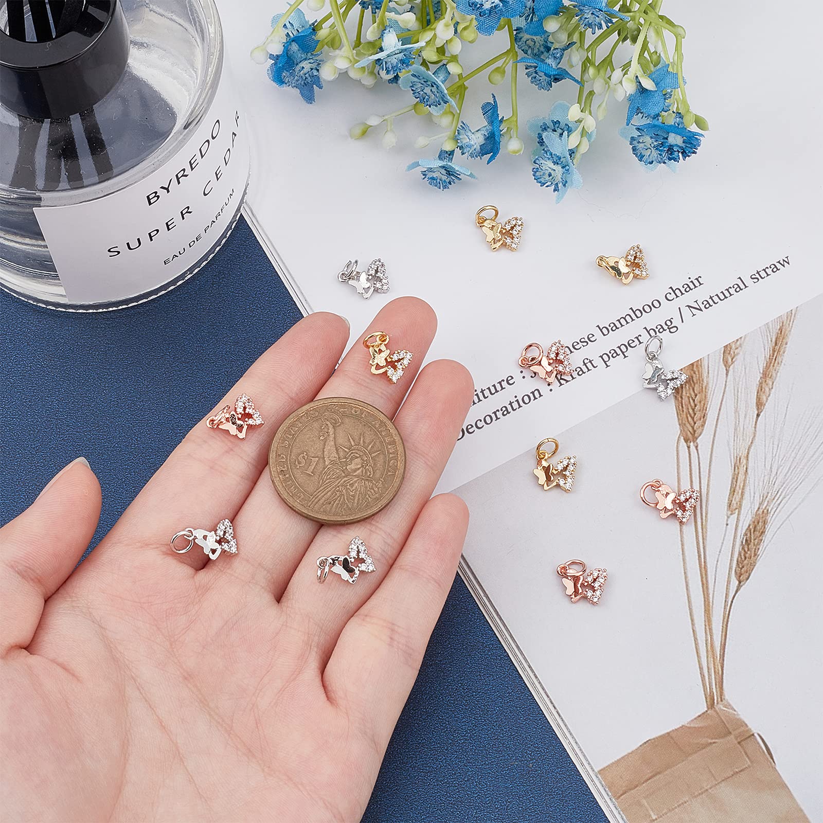 UCAMP 161 Pezzi Charms Set di Pendenti,Caramelle Orecchini Fai Da Te