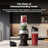 Ninja - Liquidificador Pessoal Compacto, 700 Watts, 2 Copos e 2 Tampas de Bico, Ideal para Smoothies, Batidos e Mistura Congelada — imagem 2