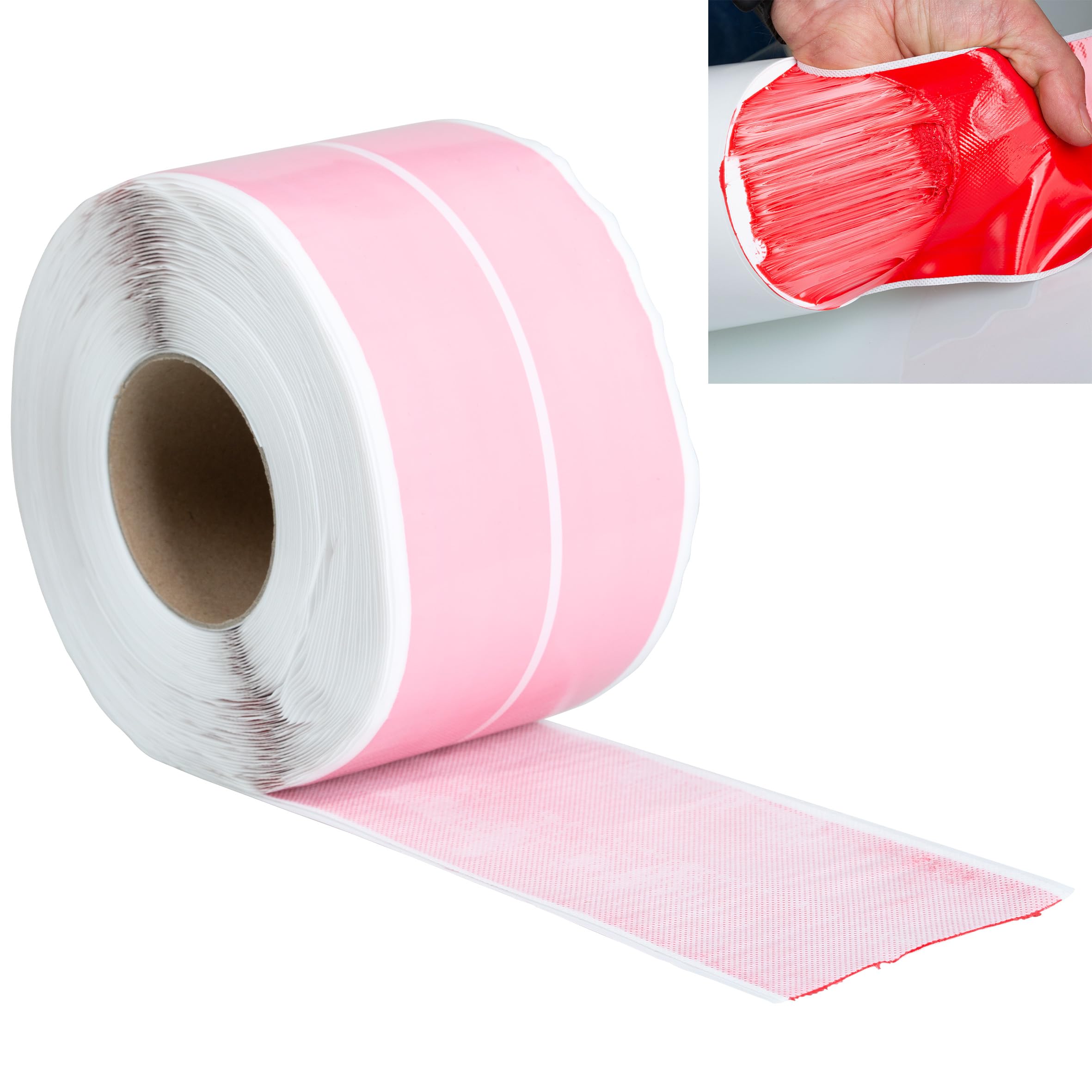 Cinta de butilo G06 de 80 m, cinta de sellado autoadhesiva, cinta de reparación, cinta de juntas, impermeable, elástica, Level+